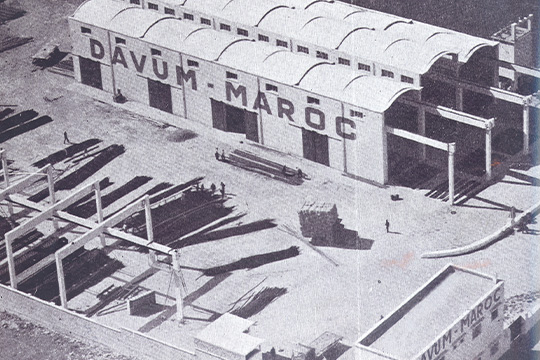 Site industriel historique Davum Maroc